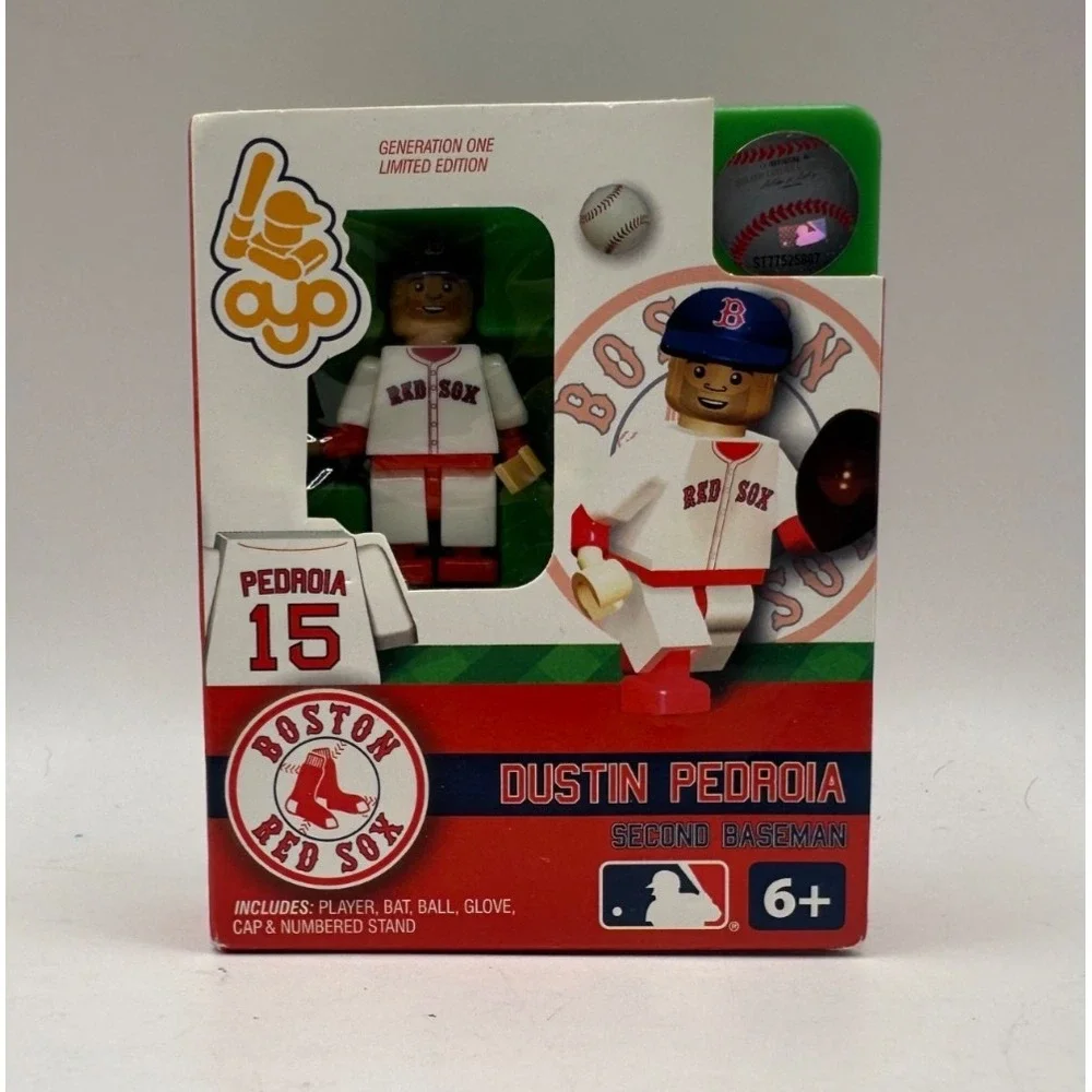 OYO Boston Red Sox Dustin Pedroia #15 Mini Figure Brick Building Second Baseman